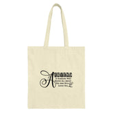 Friend Tote Bag, Gift for Best Friend, Inspirational Quote Bag, Friendship Present, Supportive Friend Bag, Everyday Tote - Tawshia